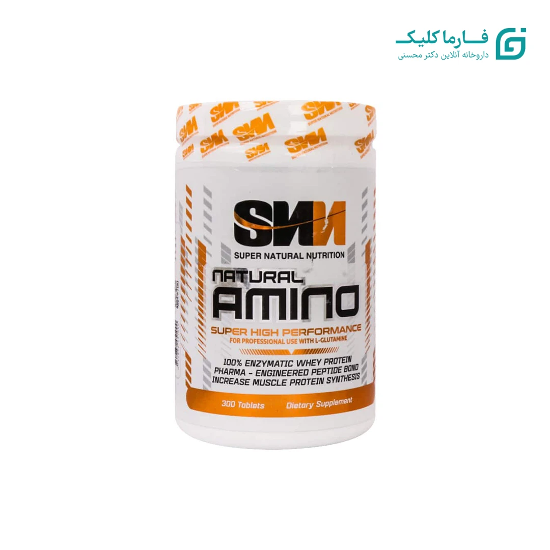 قرص نچرال آمینو ۳۰۰ عددی اس ان ان