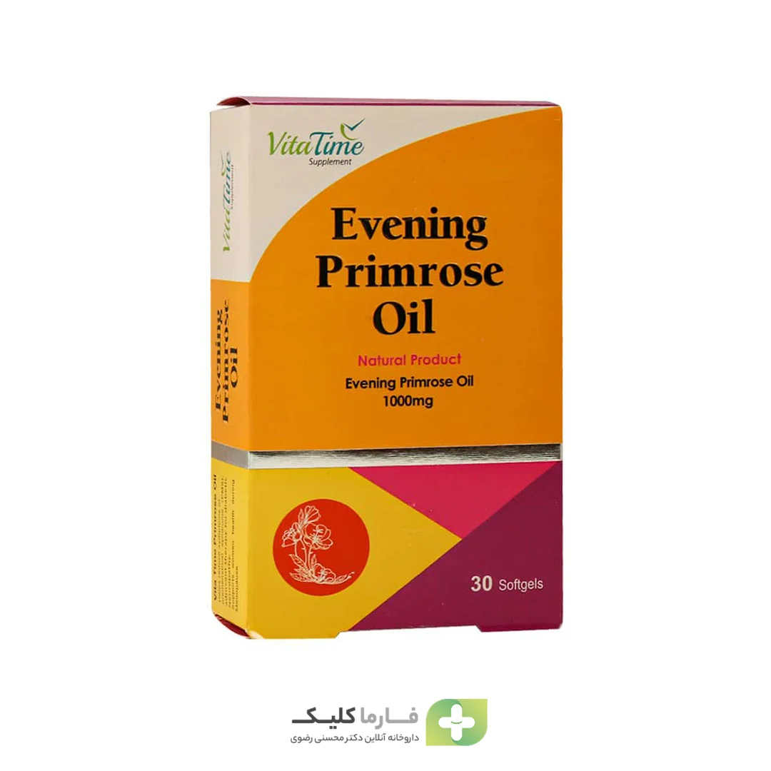 Vita Time Evening Primrose Oil 30 Softgels