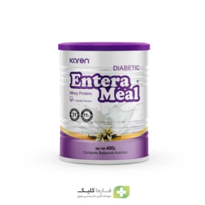 انترامیل دیابتی پودر خوراکی وانیلی 400 گرم کارن