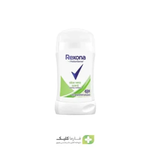 مام زیربغل صابونی رکسونا رنگ سبز مدل آلوئه ورا