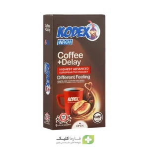 کاندوم وقفه دهنده قهوه 12 عددی