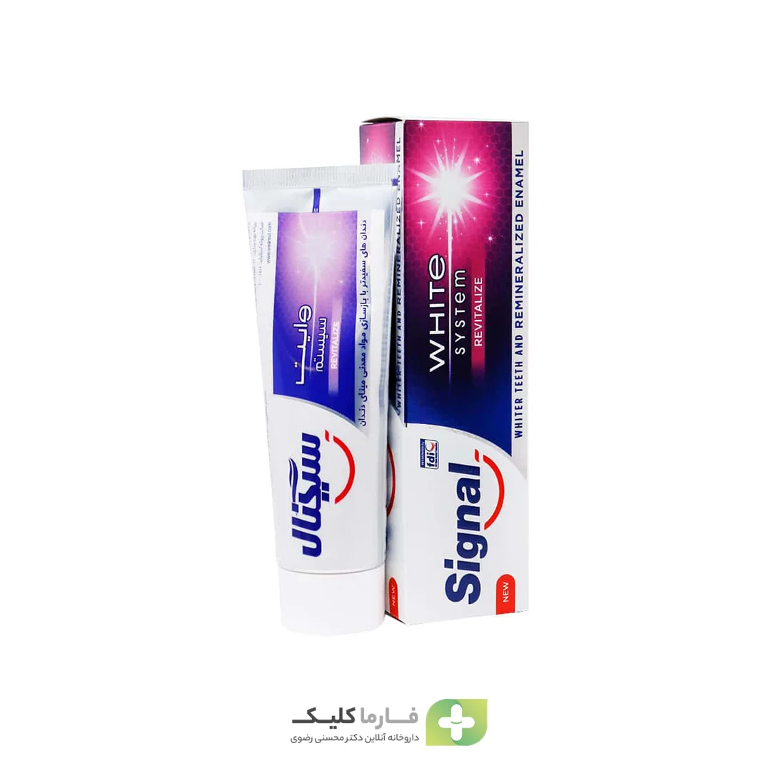 Signal White System Revitalize Toothpaste